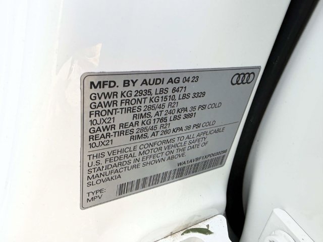 Certified 2023 Audi Q8 Premium w/ Convenience Package AWD/4WD image 19