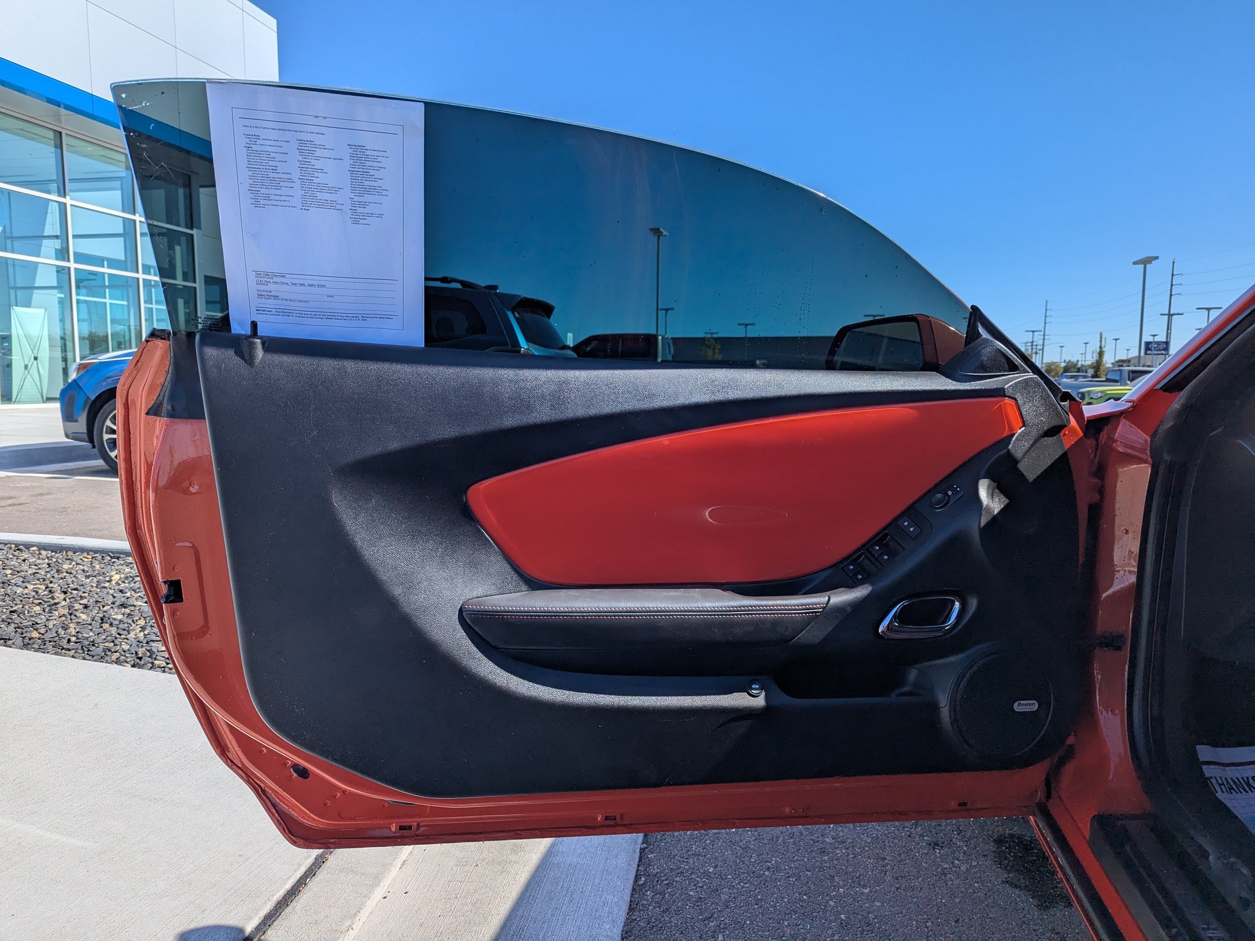 Used 2013 Chevrolet Camaro SS w/ RS Package RWD image 10