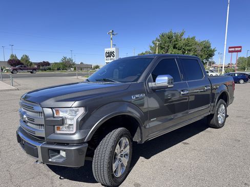 Used 2015 Ford F150 Platinum w/ Technology Package AWD/4WD image 4