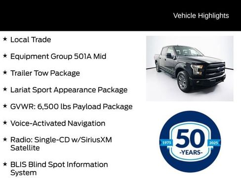 Certified 2017 Ford F150 Lariat image 6