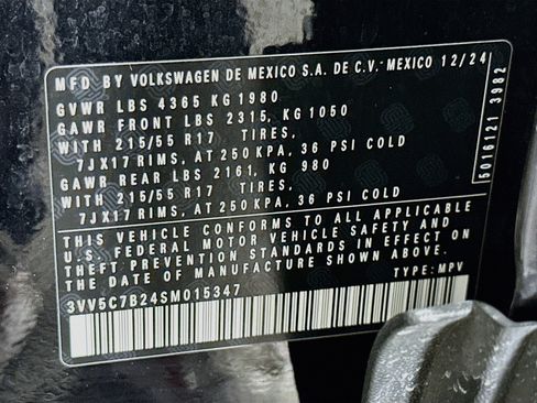 Used 2025 Volkswagen Taos S FWD image 12