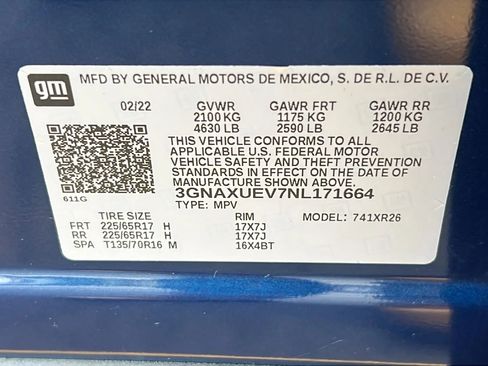 Used 2022 Chevrolet Equinox LT image 32