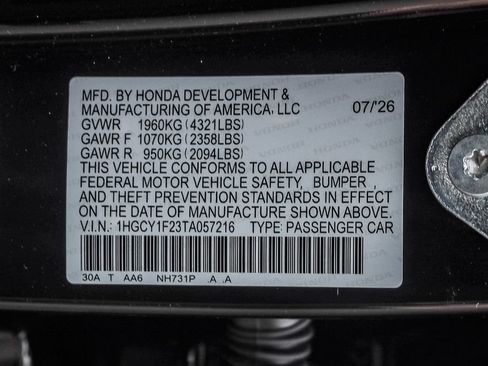 New 2026 Honda Accord LX image 14