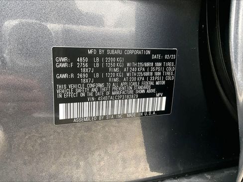 Used 2023 Subaru Outback Onyx Edition AWD/4WD image 34