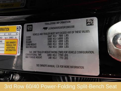 Used 2025 Chevrolet Tahoe RST w/ Comfort Package image 39