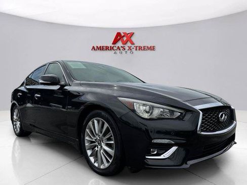 Used 2020 INFINITI Q50 Luxe w/ Essential Package (3.0T Luxe) RWD image 7