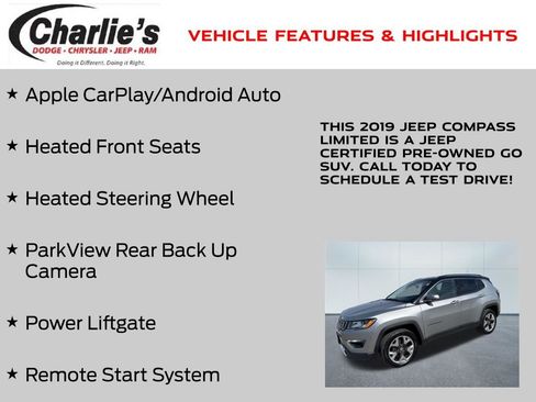 Used 2019 Jeep Compass Limited image 7