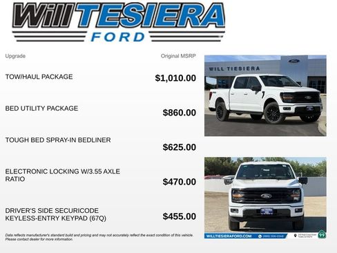 New 2026 Ford F150 XLT w/ Equipment Group 302A MID AWD/4WD image 10