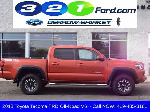 Used 2018 Toyota Tacoma TRD Off-Road w/ Technology Package AWD/4WD image 3