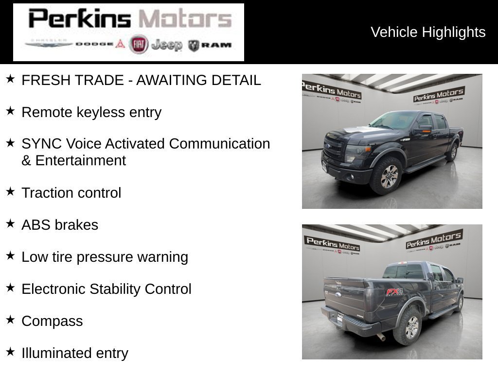 Used 2014 Ford F150 FX4 w/ Equipment Group 402A Luxury AWD/4WD image 2