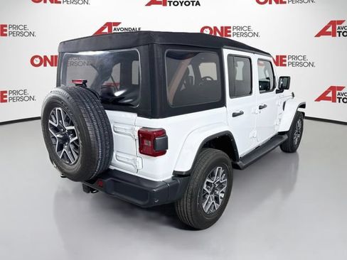 Used 2024 Jeep Wrangler Unlimited Sahara AWD/4WD image 7