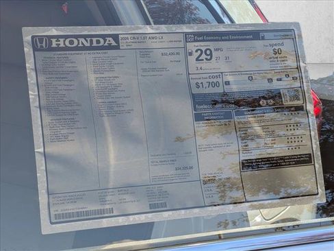 New 2026 Honda CR-V LX image 18