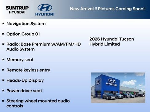 New 2026 Hyundai Tucson Limited AWD/4WD image 3