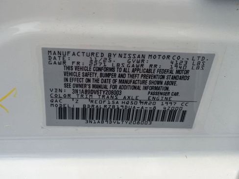 New 2026 Nissan Sentra SR w/ SR All Weather Package FWD image 36