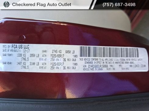 Used 2018 Dodge Grand Caravan SE w/ UConnect Hands-Free Group image 19