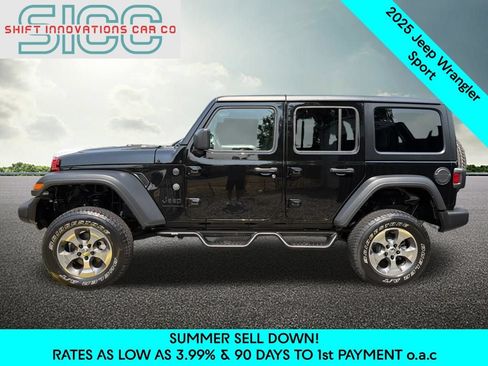 Used 2025 Jeep Wrangler Unlimited Sport AWD/4WD image 3