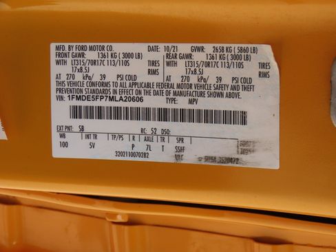 Used 2021 Ford Bronco First Edition AWD/4WD image 31