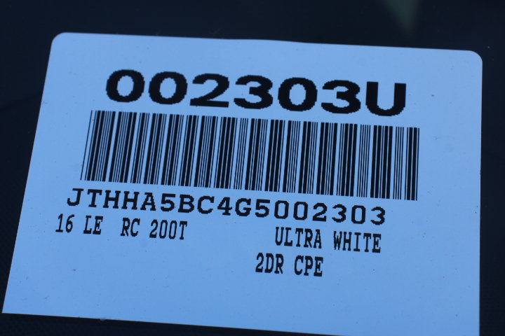 Used 2016 Lexus RC 200t RWD image 28