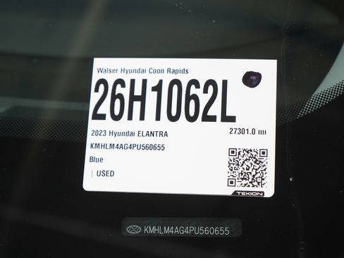 Used 2023 Hyundai Elantra SEL image 28