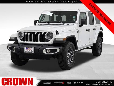 Certified 2025 Jeep Wrangler Unlimited Sahara AWD/4WD image 3