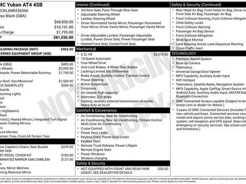 Used 2022 GMC Yukon AT4 w/ Max Trailering Package AWD/4WD image 7