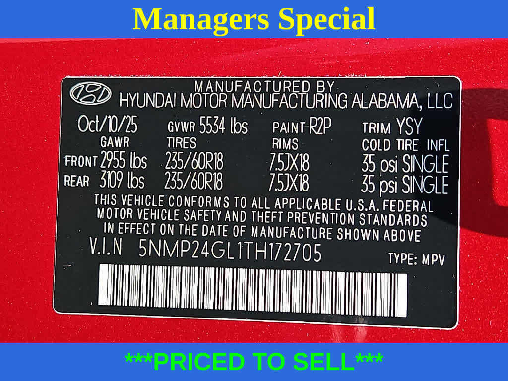 Used 2026 Hyundai Santa Fe SEL FWD image 4