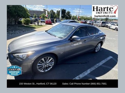 Used 2019 INFINITI Q50 Luxe w/ Essential Package (3.0T Luxe) AWD/4WD image 1