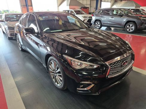 Used 2022 INFINITI Q50 Luxe w/ Cargo Package AWD/4WD image 2