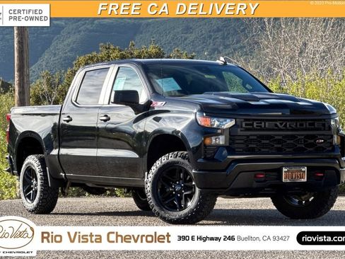 Certified 2023 Chevrolet Silverado 1500 Custom Trail Boss AWD/4WD image 1