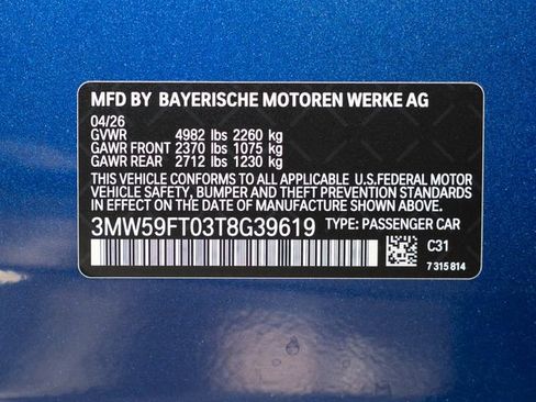Used 2026 BMW M340i w/ Shadowloine Package RWD image 23
