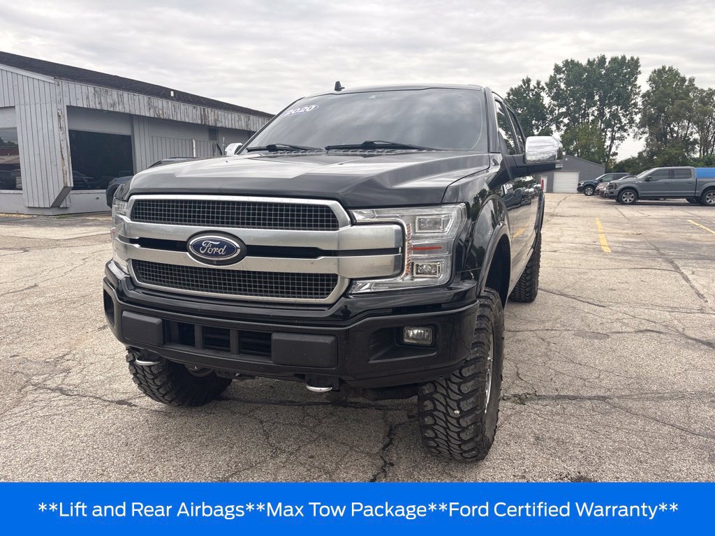 Certified 2020 Ford F150 Platinum w/ Equipment Group 701A Luxury AWD/4WD image 3