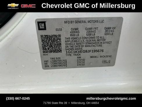 Used 2018 Chevrolet Silverado 2500 LT w/ LT Fleet Convenience Package AWD/4WD image 38