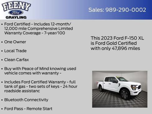 Certified 2023 Ford F150 XL w/ STX Appearance Package AWD/4WD image 4