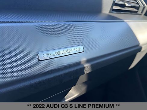 Used 2022 Audi Q3 2.0T Premium w/ Black Optic Sport Package image 30
