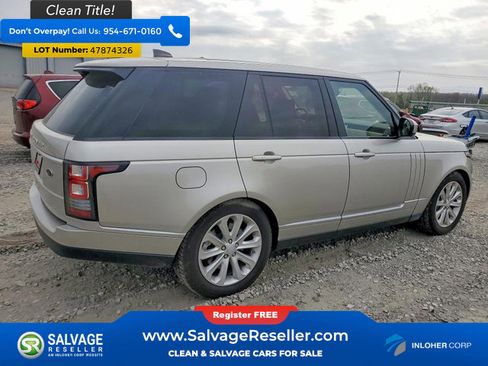 Used 2017 Land Rover Range Rover HSE image 4