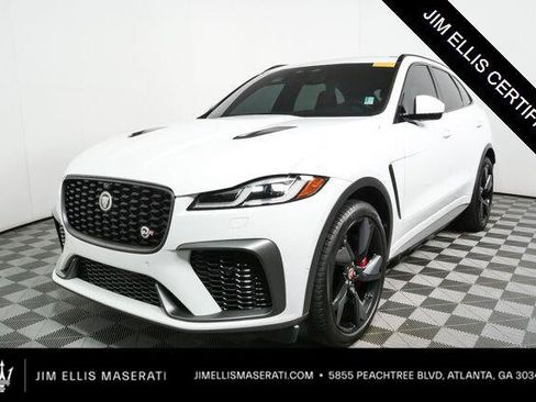 Used 2021 Jaguar F-PACE SVR AWD/4WD image 1