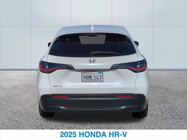 Certified 2025 Honda HR-V LX image 8