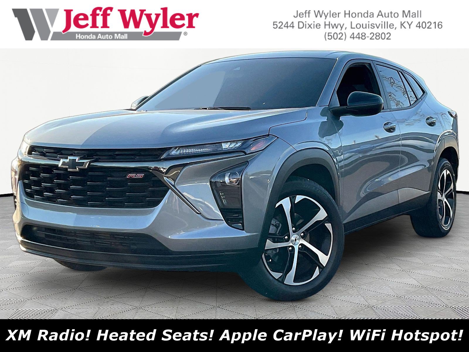 Used 2025 Chevrolet Trax RS w/ Sunroof Package FWD image 1