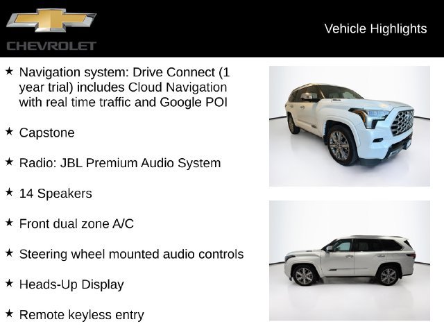 Used 2024 Toyota Sequoia Capstone AWD/4WD image 5