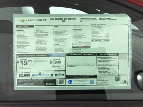 New 2026 Chevrolet Colorado Z71 w/ Z71 Convenience Package 2 image 27