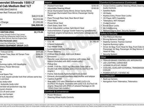 Used 2017 Chevrolet Silverado 1500 LT w/ All Star Edition image 3