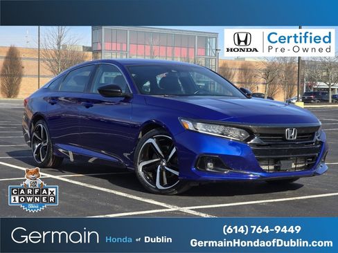 Certified 2022 Honda Accord Sport image 1