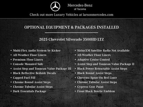 Used 2025 Chevrolet Silverado 3500 LTZ w/ LTZ Convenience Package image 4