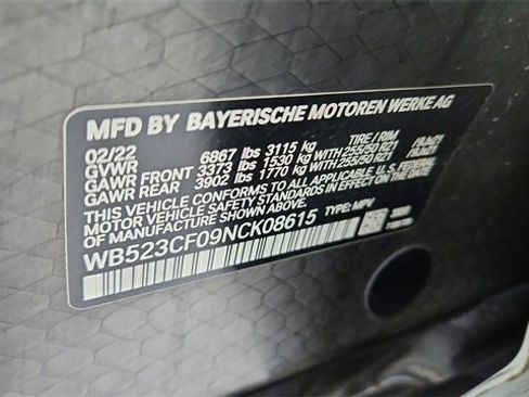 Used 2022 BMW iX xDrive50 w/ Premium Package image 61