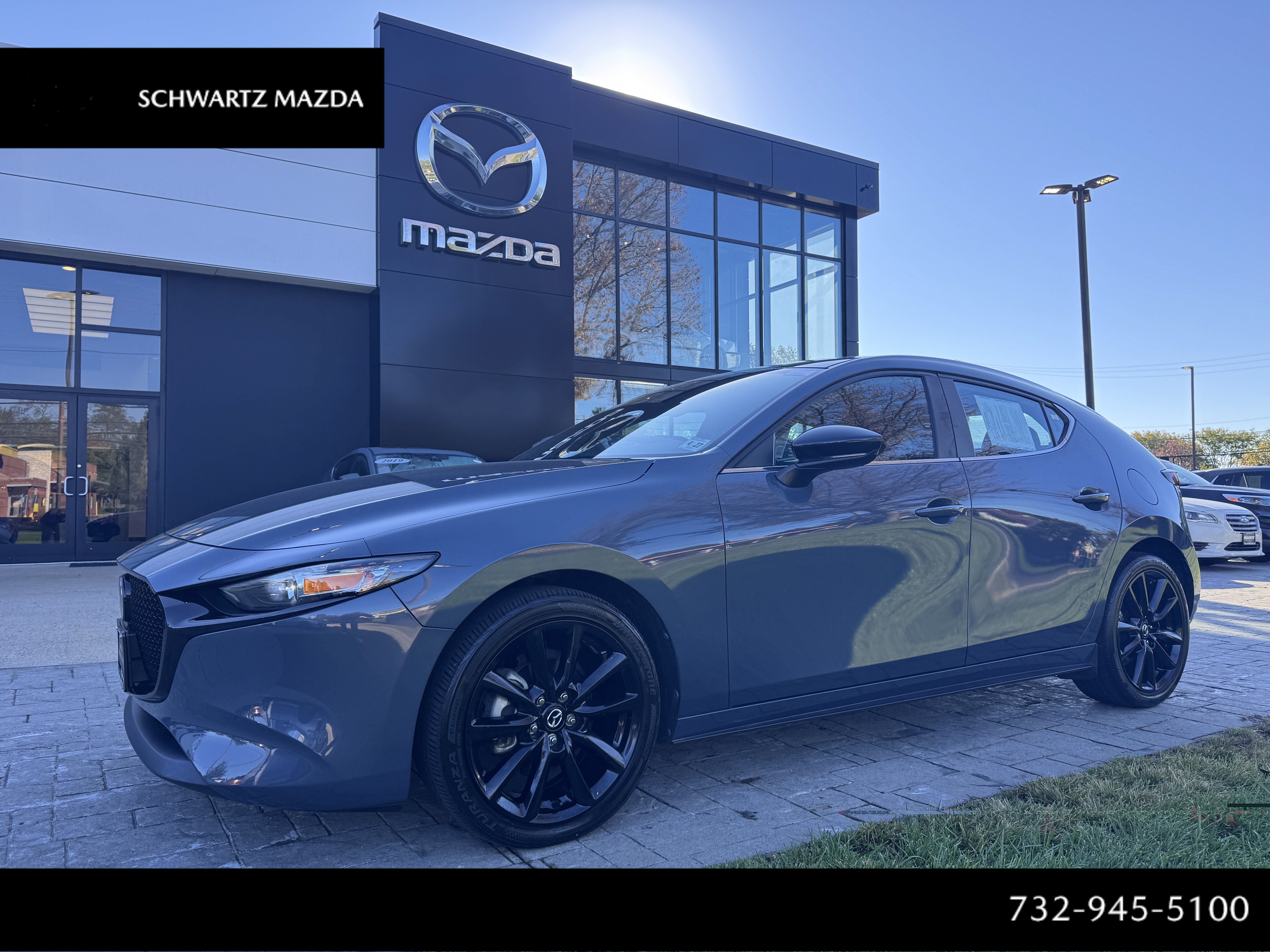 Certified 2022 MAZDA MAZDA3 s FWD image 1
