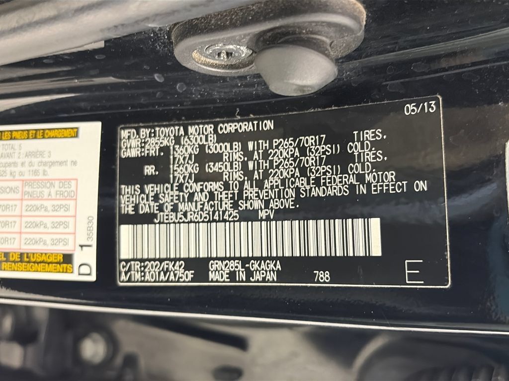 Used 2013 Toyota 4Runner SR5 w/ Convenience Pkg AWD/4WD image 9