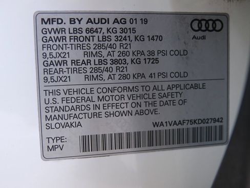 Used 2019 Audi Q7 3.0T Prestige w/ Prestige Package image 42