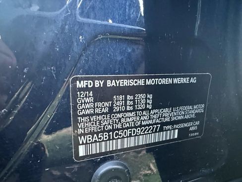 Used 2015 BMW 535i 535i Sedan 4D image 38