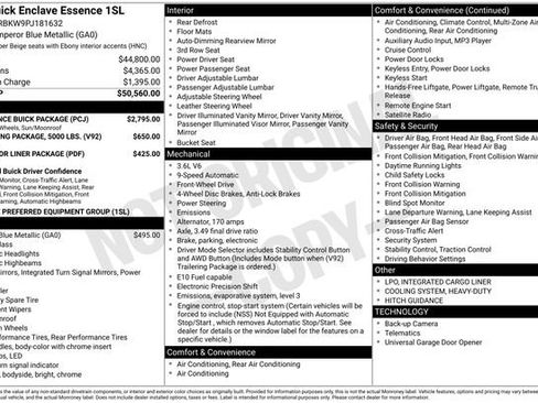Certified 2023 Buick Enclave Essence w/ Experience Buick Package FWD image 28