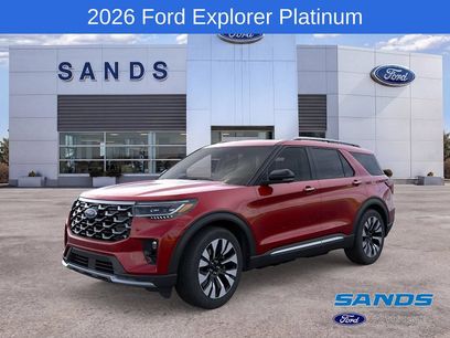 New 2026 Ford Explorer Platinum w/ LUX Leather Package